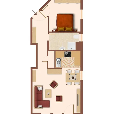 Wohnpark Strandstrasse App 12 Apartment Wustrow (Fischland)